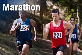 event ticket listing and registration for marathon cyclathon sports