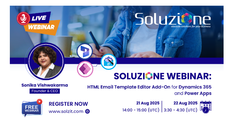 HTML Email Template Editor: Unlock Drag and Drop Email Design in Dynamics 365 CRM