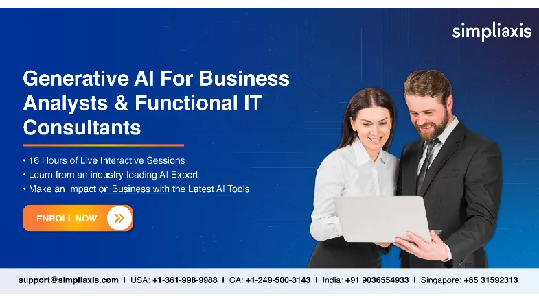 Generative AI for Business Analysts & Functional IT Consultants Training in India 