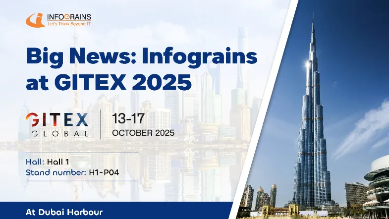 Meet Infograins at GITEX Global 2025  Blockchain  Software Innovation