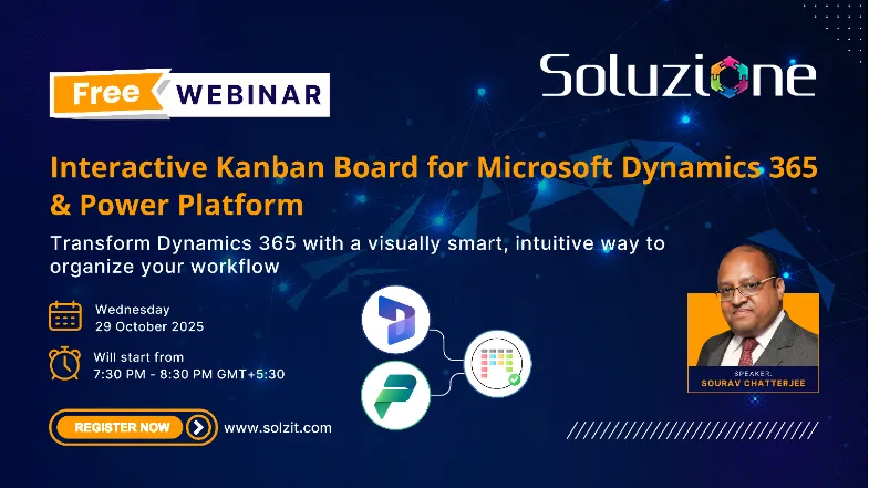 Interactive Kanban Board for Microsoft Dynamics 365