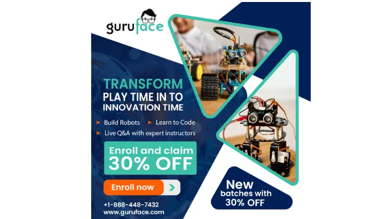 Robotics and Coding Live Classes for Kids - Enroll Now with 30% Discount