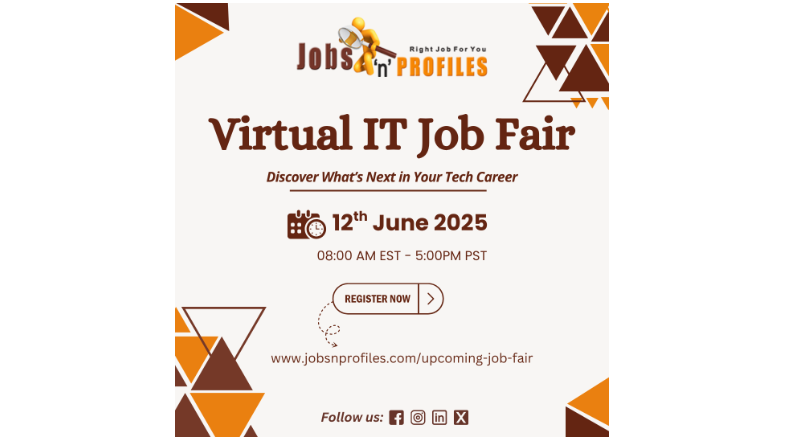 Virtual IT Job Fair by JobsnProfiles