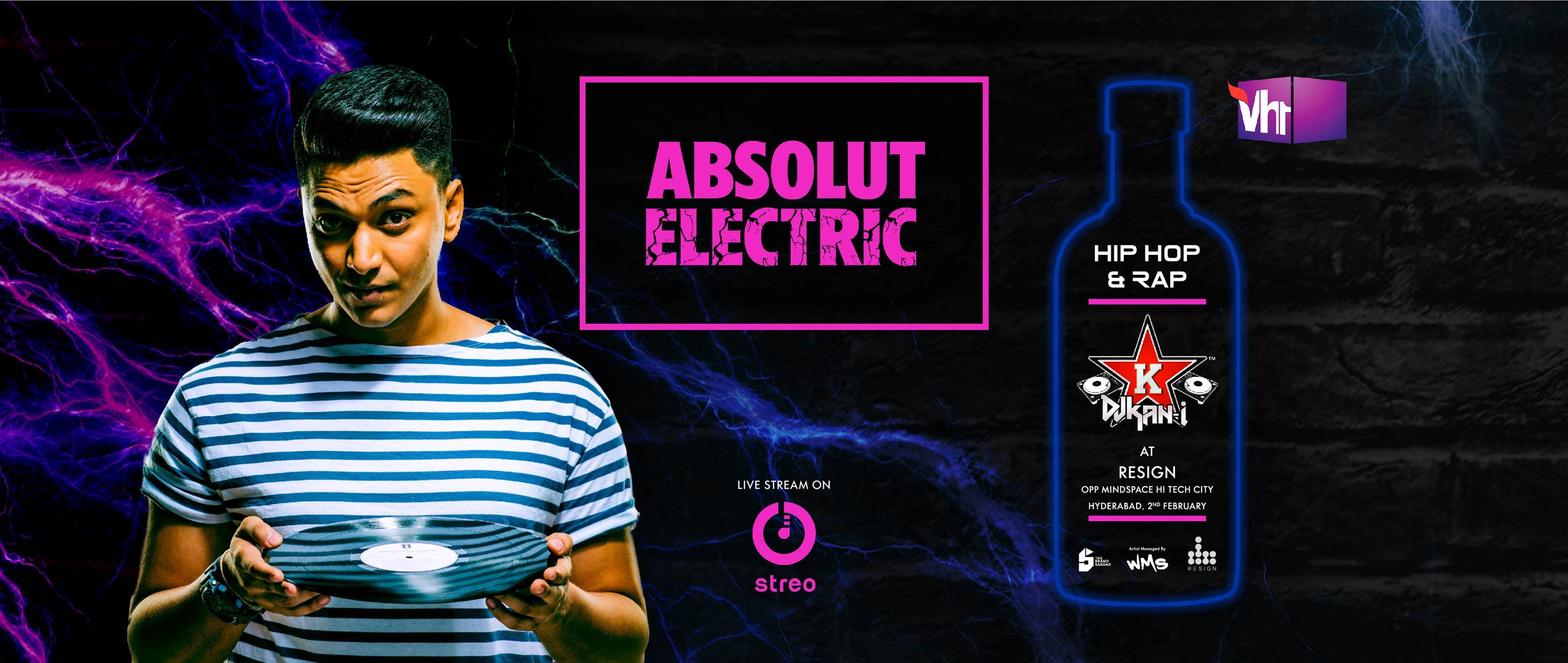 Absolut Electric X Streo Hip Hop Tour: Hyderabad