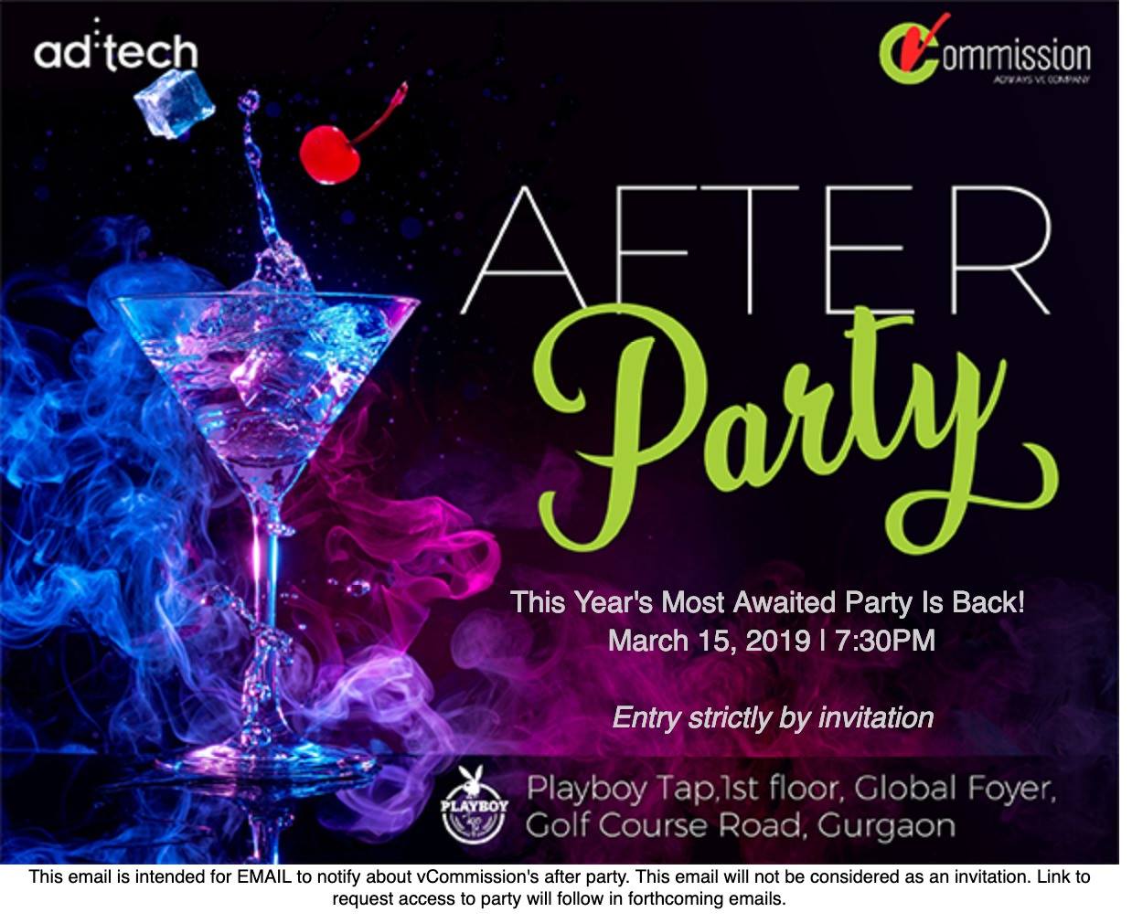 Adtech : AFTER PARTY by vCommission