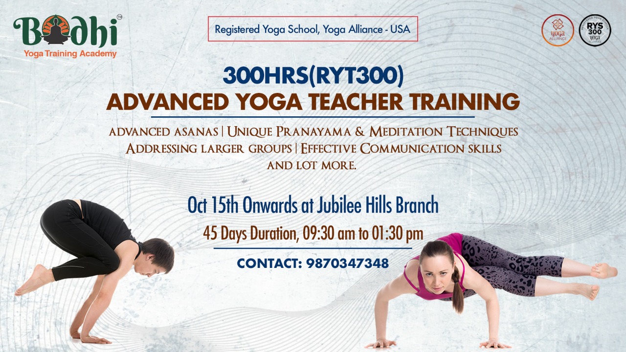 Advanced Yoga Teacher Training