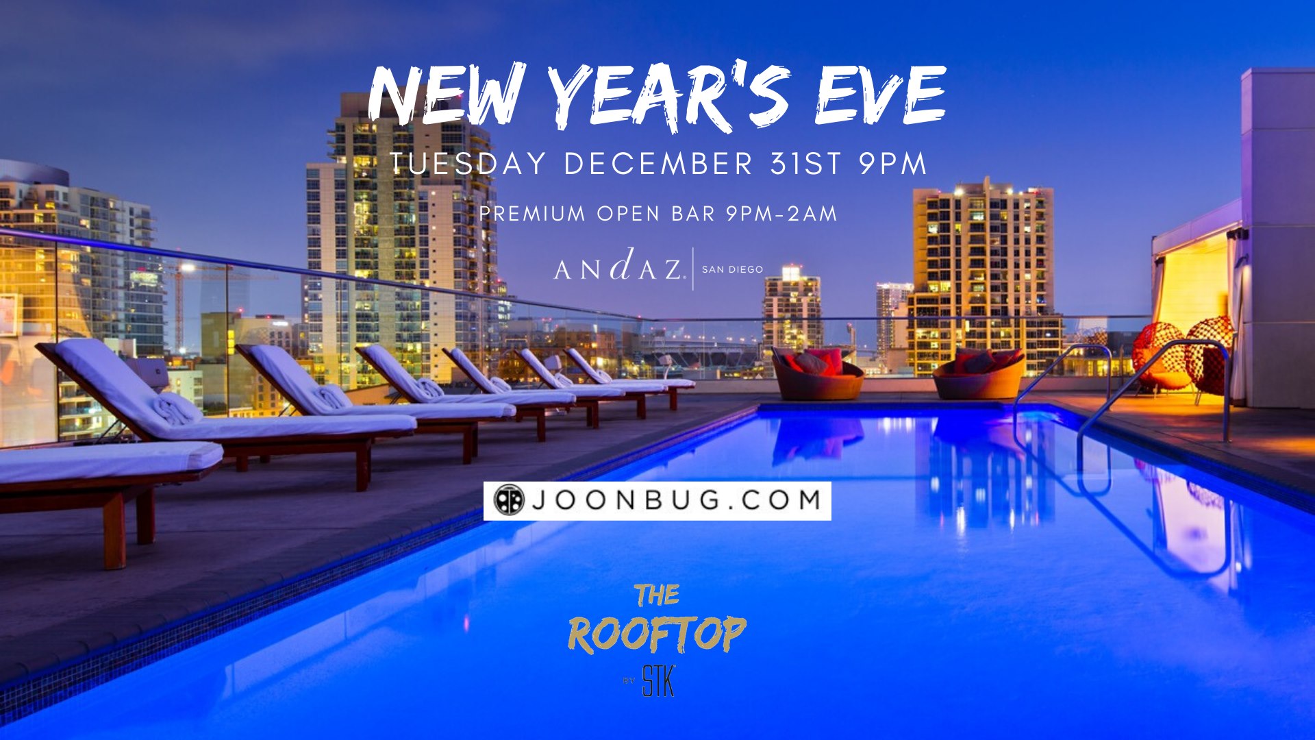 Andaz Hotel Rooftop New Years Eve Party 2020