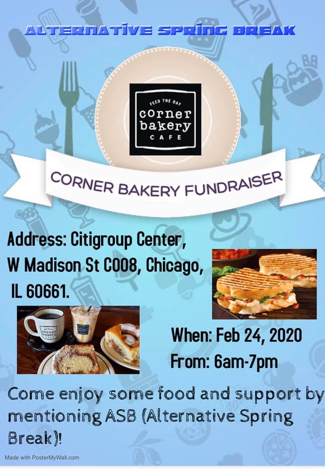 Corner Bakery Event!