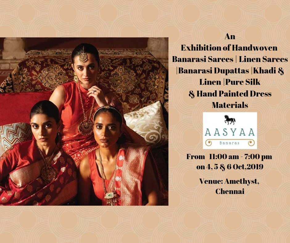 Exhibition Of Banarasi Sarees Amethyst-Chennai