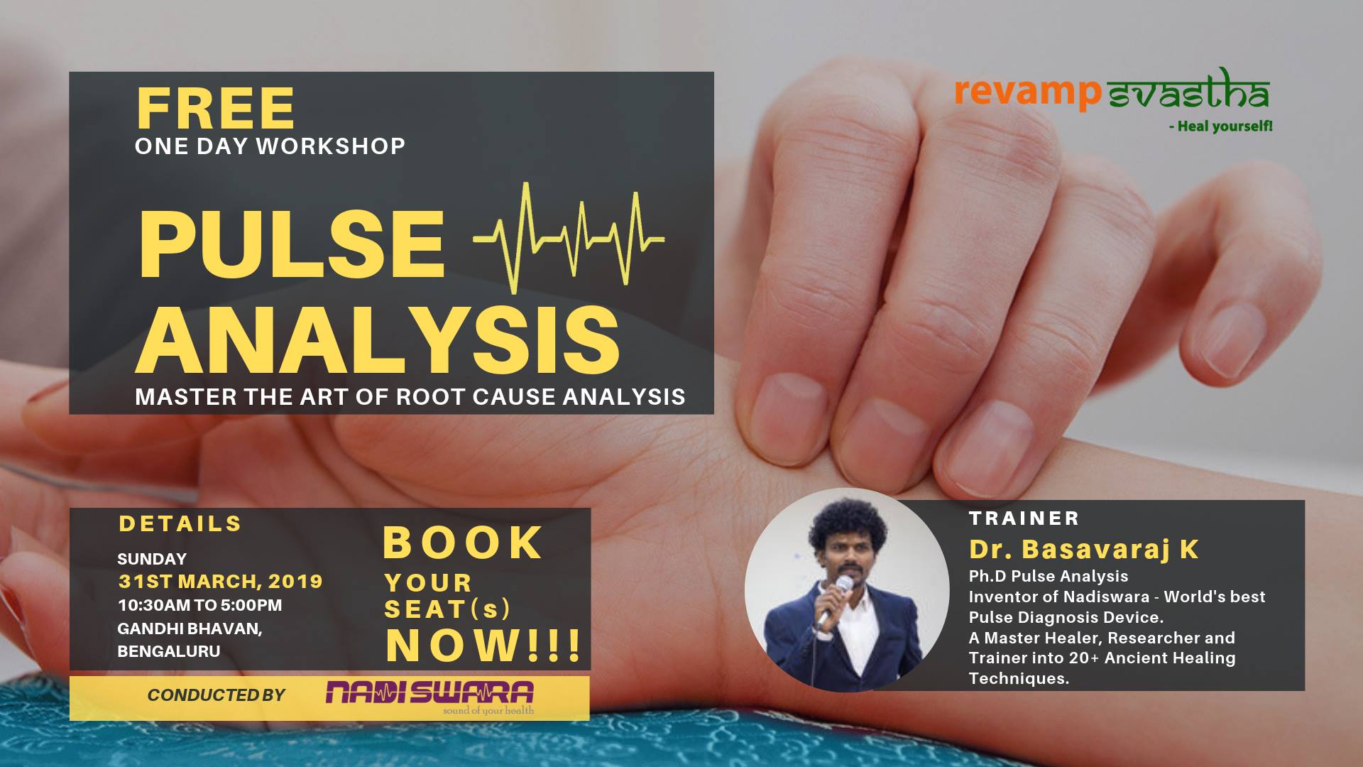 Free One Day Workshop on Pulse Diagnosis