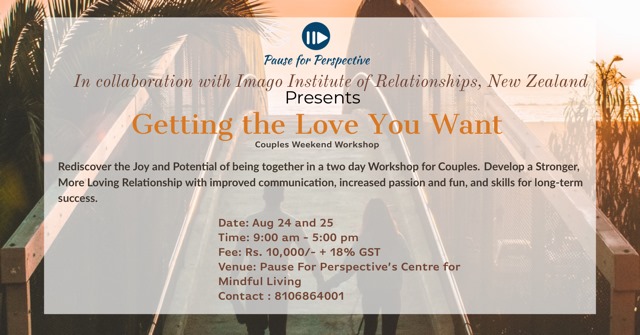 Getting The Love You Want - Weekend Couples Workshop