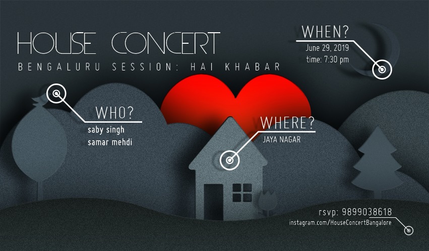 House Concert Bengaluru: Hai Khabar - Saby Singh & Samar Mehdi