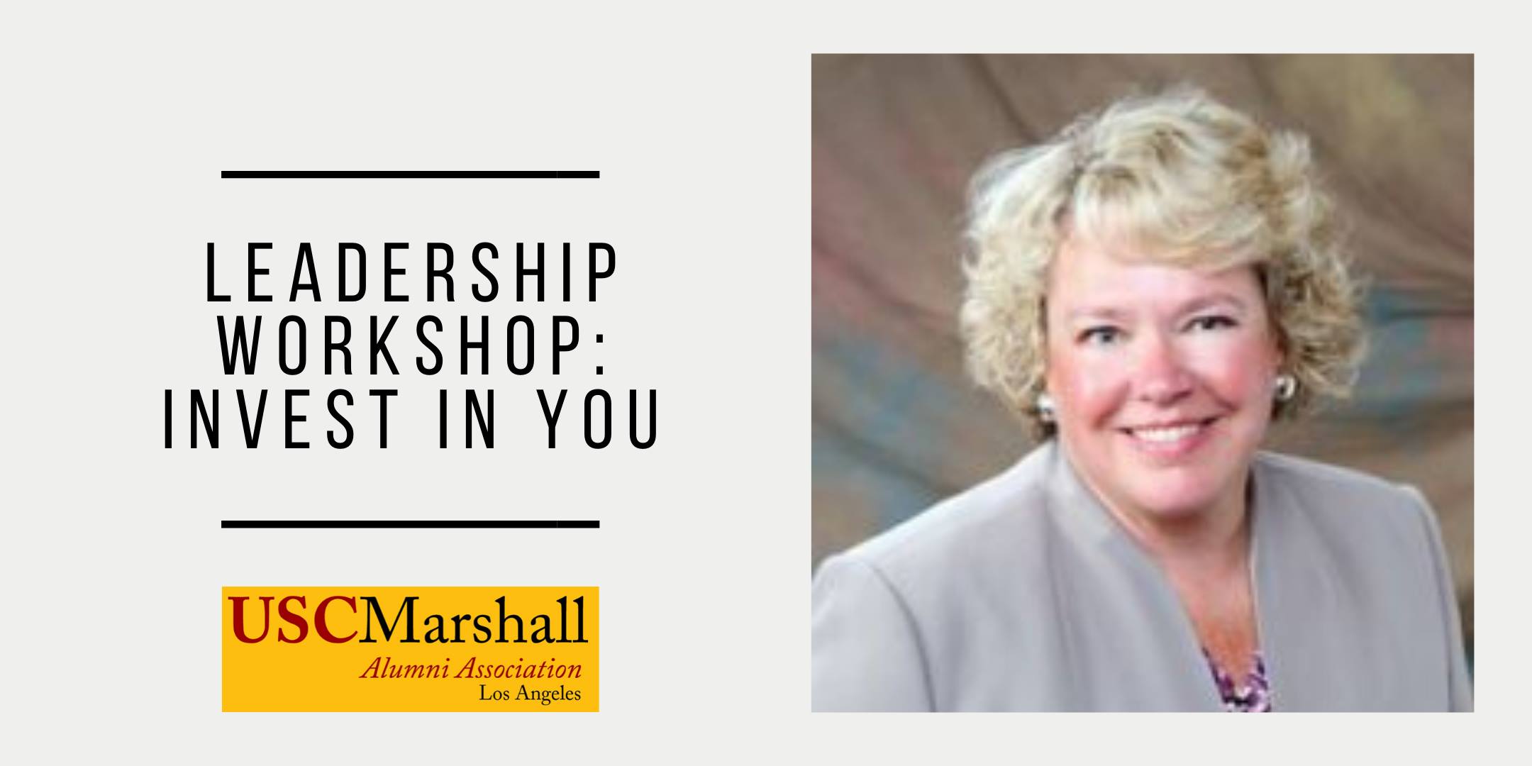 Leadership Workshop: Invest in You