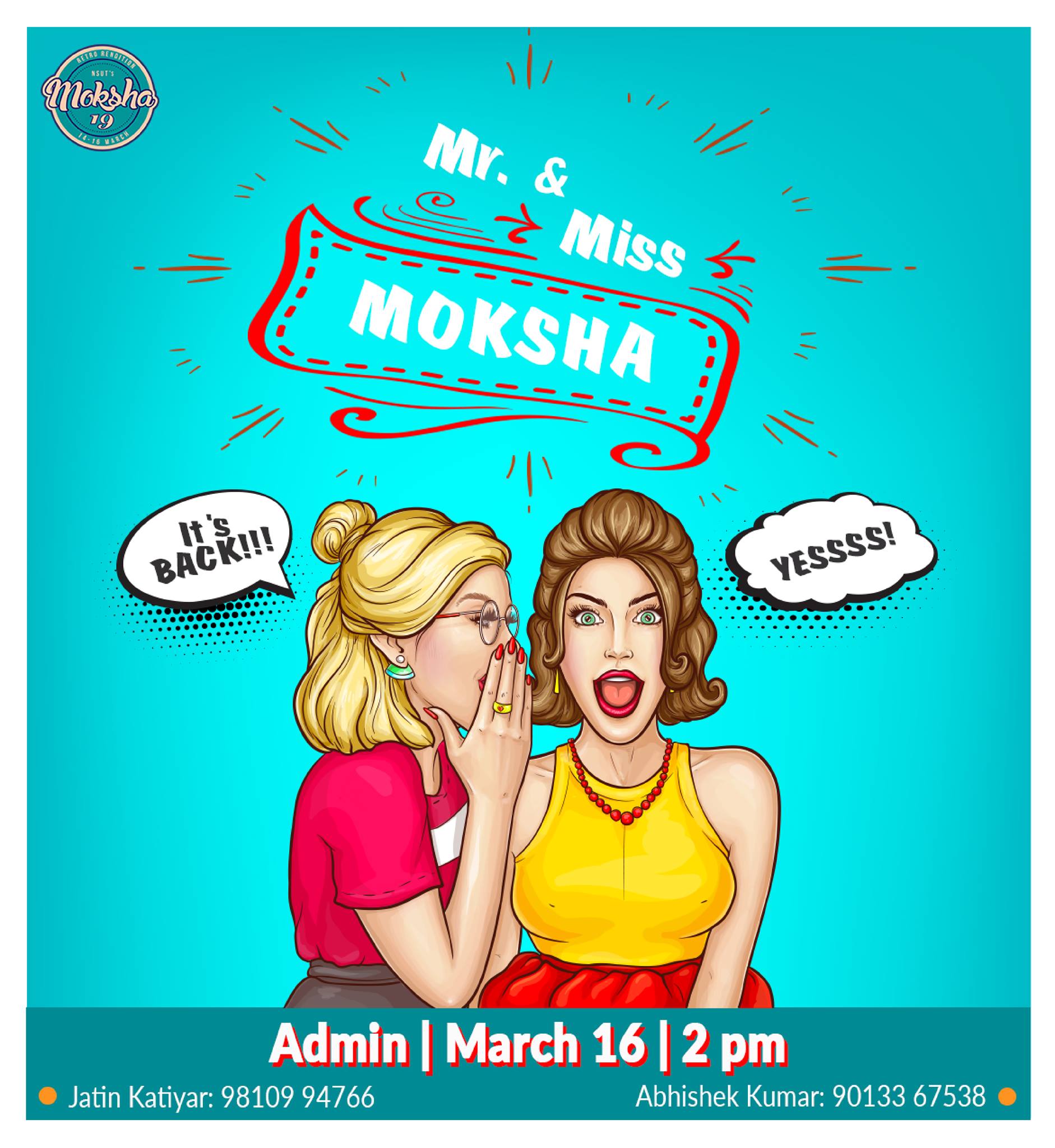 Mr and Miss Moksha