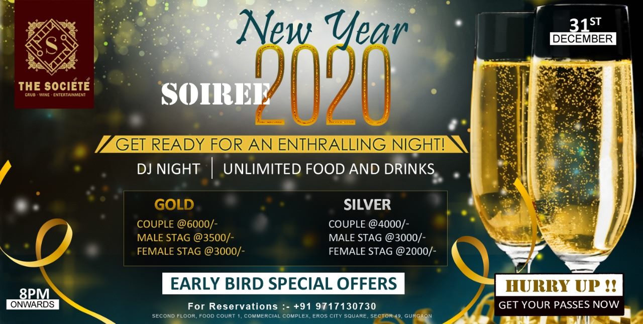 New YEAR 2020 Soiree