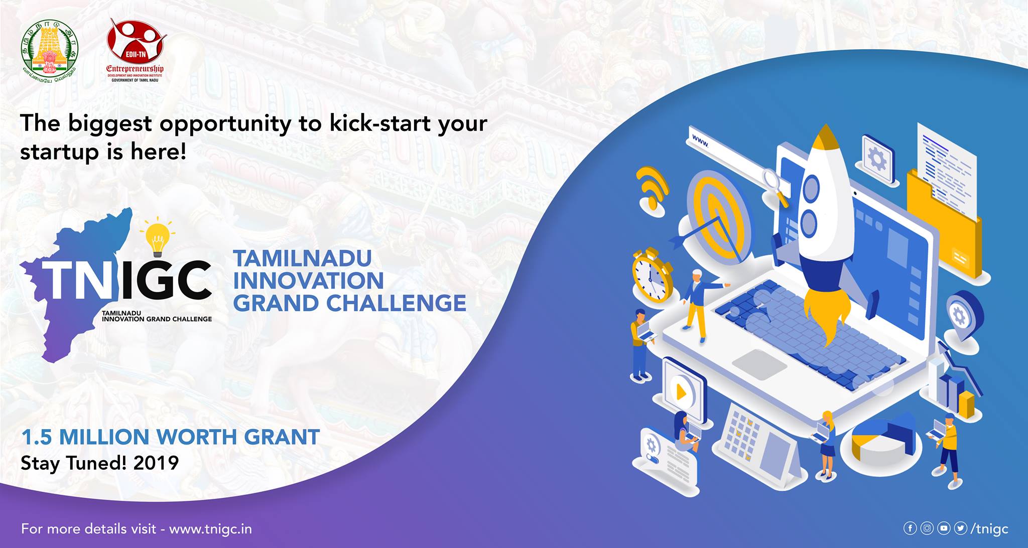 Tamil Nadu Innovation Grand Challenge 2019 Sprint