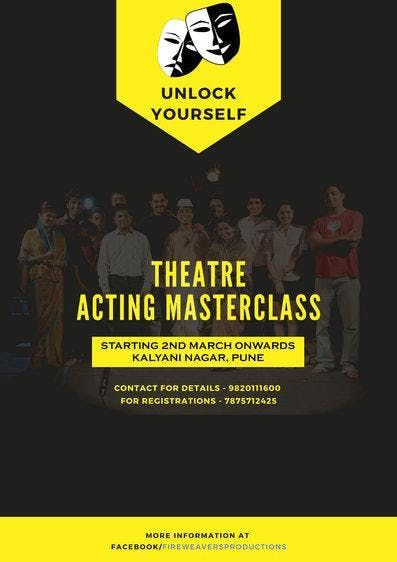 THEATRE ACTING MASTERCLASS