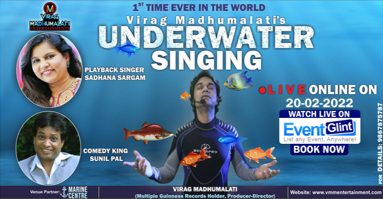 Virag Madhumalati Underwater Live Singing Concert