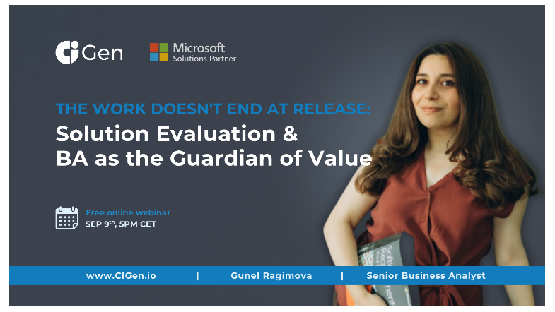 The Work Does Not End at Release Solution Evaluation and the BA as Guardian of Value