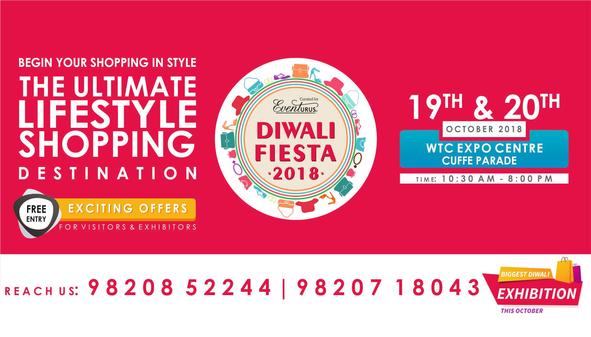 Diwali Fiesta Exhibition 2018 - WTC Cuffe Parade