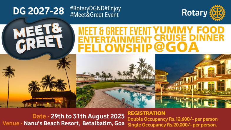 DG 2027-28 Meet and Greet Event Goa