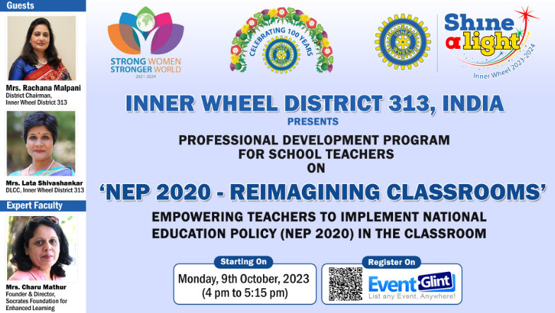 Inner Wheel District 313 - Teachers’ Training Program