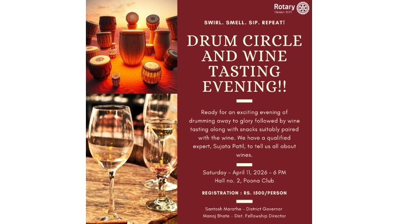 Drum Circle and Wine Tasting