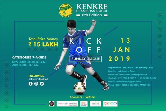 6th Edition Kenkre Champions League 2018-19