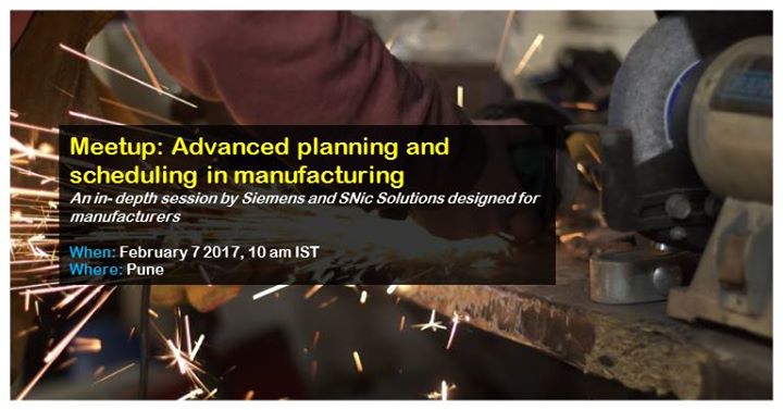 Advanced planning and scheduling in manufacturing- Pune