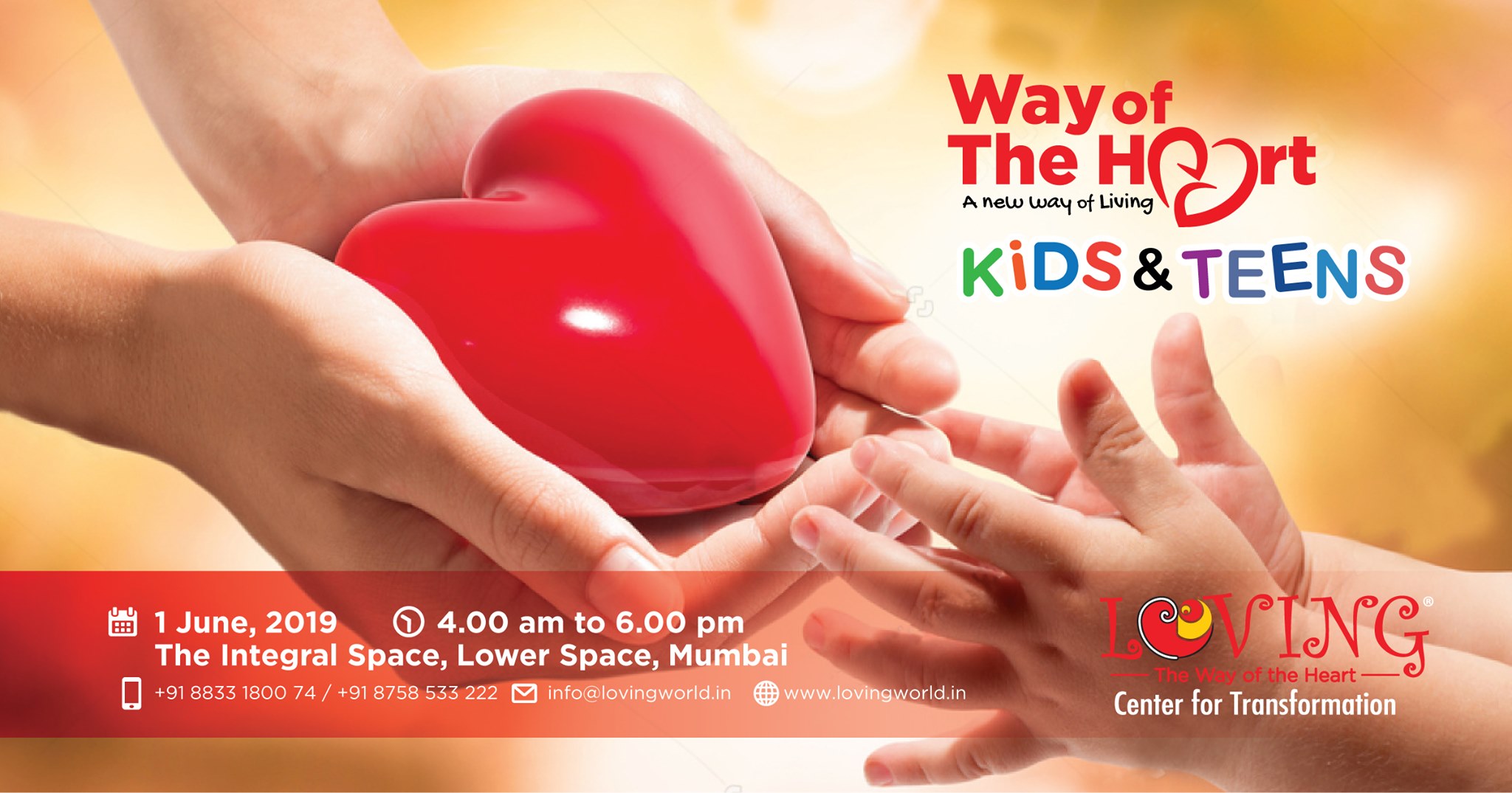 Way of the Heart for Kids & Teens